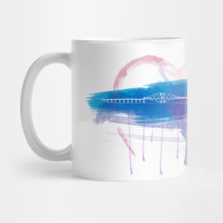 Forth Rail Bridge - Single Line Mug